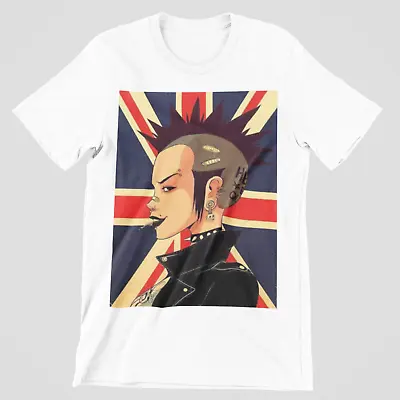 Tank Girl T-Shirt Comic Hero Punk Union Jack Nerd Hero Fun Gift Movie Tee  • £5.99