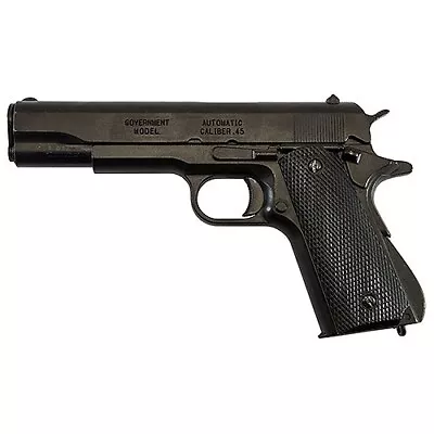 Denix Colt 1911 Non-Firing Prop Gun Black • $89.99