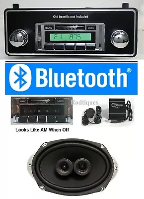 1979-1984 Ford Mustang Bluetooth Radio + Dash Speaker + Free Aux 630 II • $449