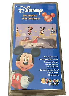 Disney Mickey Mouse Decorative Bedroom Wall Decal Sticker Set NEW! • $12.99
