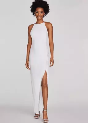 BCX Dress Nwt Maxi Halter Split Leg Front Size Small • $40