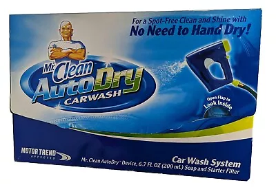 Mr Clean Auto Dry Car Wash Starter System Soap Filter New In Box • $30