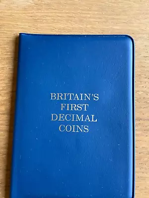 Britains First Decimal Coin Set. Uncirculated Pack • £2.95