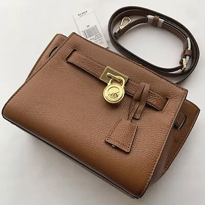 Nwt Michael Kors Hamilton Traveler Messenger Luggage Pebble Leather • $119.99