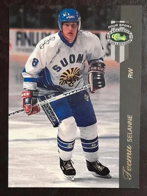 1993 Classic Teemu Selanne McDonald's #19 Hockey Card • $2.18