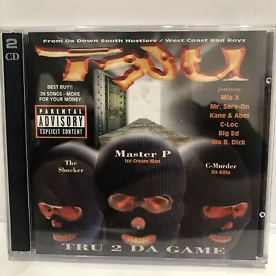 Tru - Tru 2 Da Game ( CD ) No Limit Records 1997 Master P C-Murder Silkk Shocker • $17