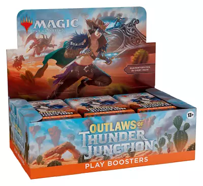 Play Booster Box Outlaws Of Thunder Junction OTJ MTG New Sealed Magic • $127.89