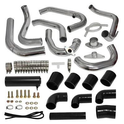 Intercooler Piping Kit For Subaru Impreza STI WRX 2008-2014 EJ25 2.5L Turbo BK • $278.33