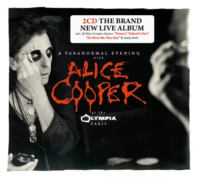 Alice Cooper ~ A Paranormal Evening Live 2CD 2018 Ear Music Germany •• NEW •• • $15.98