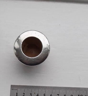 £10 • Buy Antique School Desk Silver Top Inkwell 1917.