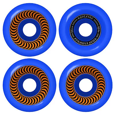 Spitfire Skateboard Wheels 54mm F4 OG Classics Blue • $43.95