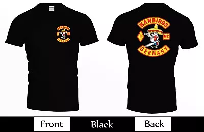 Bandidos Motorcycle Club Germany MC USA SIZE T-SHIRT S M L XL 2XL 3XL • $21.99