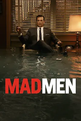 Mad Men Don Draper Flodded Office Poster 24x36 Inches  • $20