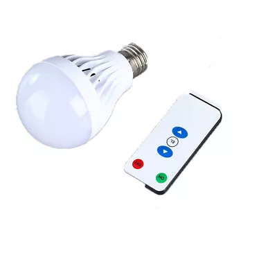 E27 LED Rechargeable Emergency Light 85-265V 7W Bulb Warm White Lamp Home • $15.48