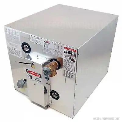 Kuuma 11812 Marine Water Heater 6 Gal Rear Heat Exchange + 120V Aluminum • $371.07