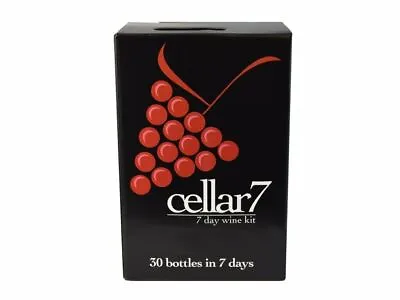 Youngs Cellar 7 Malbec 30 Bottle 7 Day Red Wine Making Kit - Homebrew • £47.99
