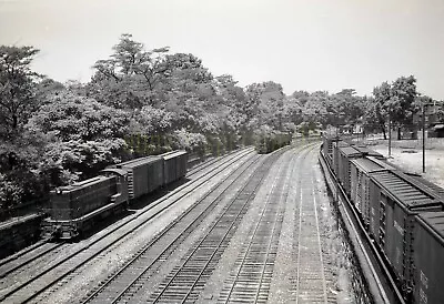 1950 BO Baltimore & Ohio Locomotive #416 @ PA - Vintage Railroad Negative • $29.45