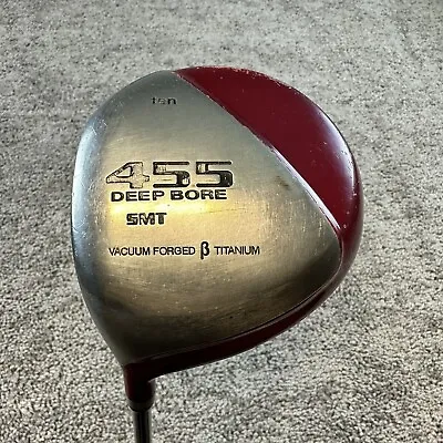 SMT 455 Deep Bore Driver 10° LH Graphite Titanium Vacuum Forged Used Golf Club • $25