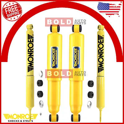 Front & Rear Shock Absorber 4PCS Monroe Gas Magnum For Dodge Ram 2500 3500 4WD • $193.95