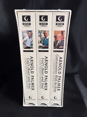 Arnold Palmer Golf’s Heart And Soul Golf Channel Documentary VHS Tape 1998 • $12.99