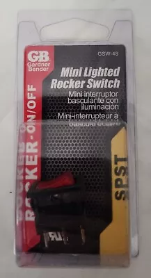 Gardner Bender Mini Lighted Rocker Switch  SPST  On/Off  GSW-48   NEW • $7.99