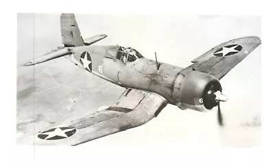 Aerial Vought F4U Corsair Aircraft Airplane Vintage Photograph 5x3.5  Military 6 • $16.99