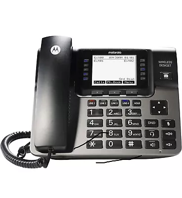 Motorola ‎ML1100 Wireless Desk Phone 4-Line • $62.99