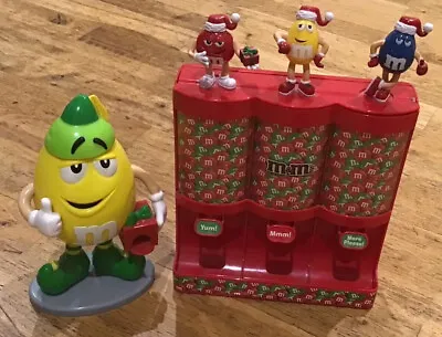 £9.99 • Buy M&M Xmas Christmas Chocolate Candy Dispenser M&M World Holiday Themed