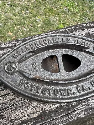 Vintage Colebrookdale Iron Co Sad Iron #3 Pottstown Pa Made In USA • $14.13