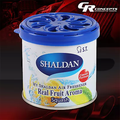 My Shaldan Real Fruit Aroma 80g Gel Squashscent Car House Room Air Freshener Can • $9.95