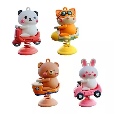 Car Dashboard Spring Shaking Doll Animal Figurine Car Interior Decoration Toy • £6.48