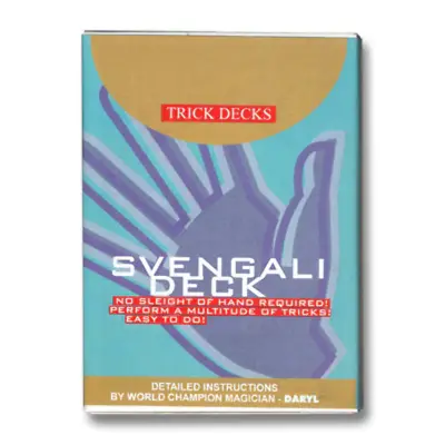 Svengali Deck Bicycle (Blue) - Trick • $8.95