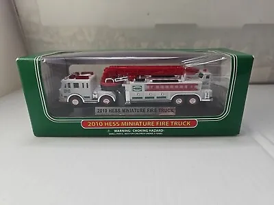2010 Hess Miniature Fire Truck NIB.  ALWAYS COMBINED SHIPPING  • $8