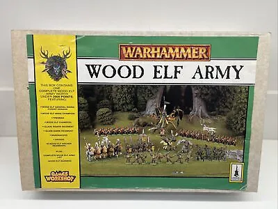 £2999.99 • Buy Warhammer Wood Elves Army - 4th Edition - OOP Oldhammer Citadel Marauder Elf