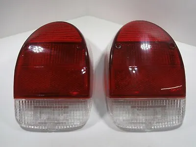 Tail Light Lens Set Left & Right Pair Red Volkswagen T1 Bug Beetle 1971-1972 • $63.85