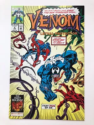 Venom Lethal Protector #5 - Marvel Comics 1993 - Five New Symbiotes! • $14.99