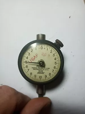 Federal B3K .00025  Dial Indicator USAF 209 • $35