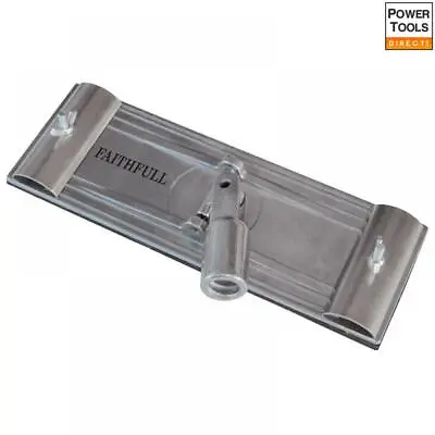 £9.38 • Buy Faithfull Drywall Pole Sander Head 235 X 80mm (9.1/4 X 3in)