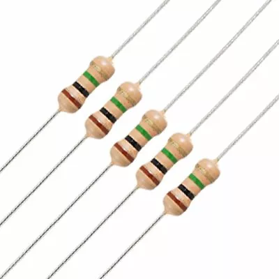 10 Pack~100PACK 1 M  Ohm  Ω  5% Tolerance 1/4W 0.25 Watt Carbon Film Resistor • $3.59