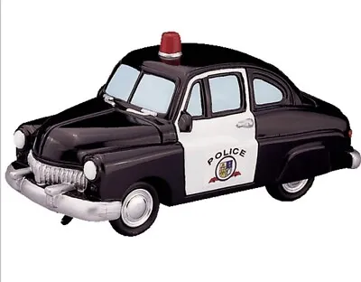 Lemax Police Squad Car-Holiday Village Accessory-Train Accent • $14.75