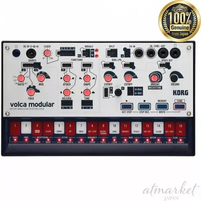 KORG Micro Modular Synthesizer VOLCA-MODULAR Volca Equipped With CV IN Terminal • $149.99