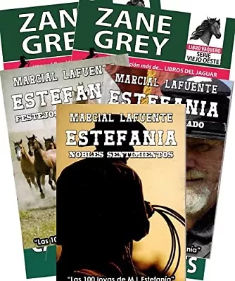 “Nadie Morirá Hoy” Set De Cinco Novelas Por Marcial Lafuente Estefania Y Otros A • $28.45