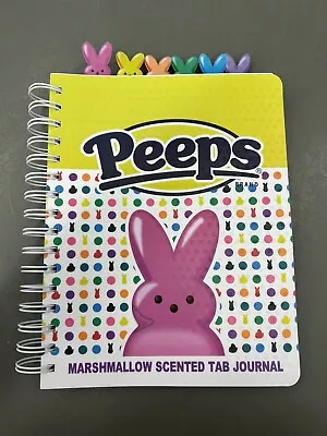 NEW PEEPS Marshmallow Scented Tabbed Journal Multi Color Easter Gift Basket • $14.99