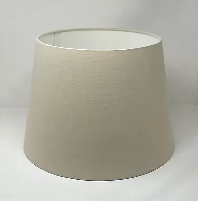 Lampshade Vintage Cream Linen Blend Tapered Empire Light Shade  • £47.50