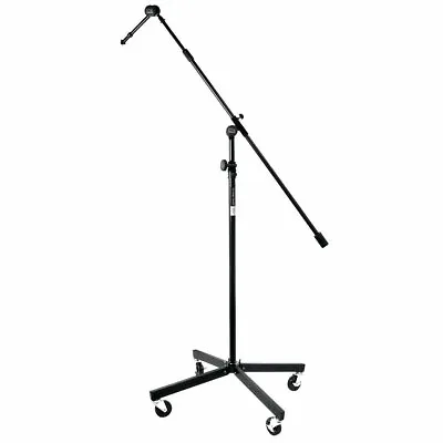 On-Stage Tripod Studio Mic Boom W/ 7  Mini Boom Extension & Casters - SB96+ • $166.95