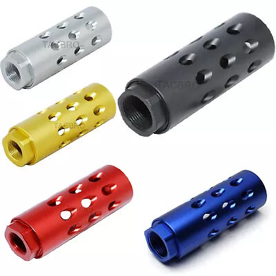 Anodized Aluminum 5/8x24 Muzzle Brake Compensator For .308 W/ Crush Washer • $19.99