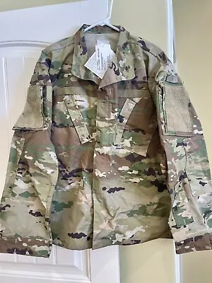 US Military Issue Multicam OCP Camo Army Combat Coat Jacket Size Large Regular • $24.99