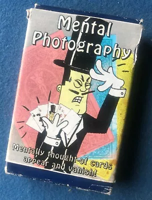 Vintage Magic Trick Deck Of Cards Mental Photography California Card Co. • $4.95