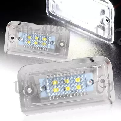 For Mercedes C CLK SL SLR Class W203 A209 C209 R199 SMD LED License Plate Lights • $13.60
