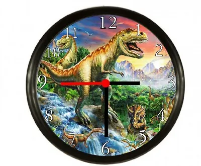 Dinosaur T REX Wall Decor Clock • $23.98